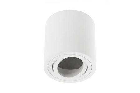 GTV Oprawa sufitowa AVEIRO BIS, max. 250V, 50/60Hz, 80x90mm, IP20, max 20W, okrągła, biała OS-AVB8090OK1-10