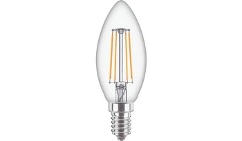 PHILIPS Żarówka LED CorePro candle 5,5W/827 odpowiednik 40W 470lm 2700K ciepła biała E14 Clear