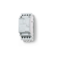 FINDER Stycznik modułowy; 4-styki zwierne NO-normalnie otwarte 25A; wskaźnik zadziałania LED; napięcie cewki: 230V AC/DC 22.34.0.230.4320