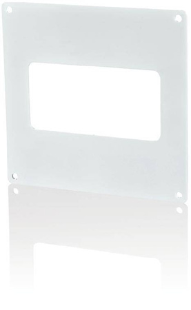 VENTIKA Kołnierz przyścienny do kanału płaskiego 110x55 mm biały KP55-9