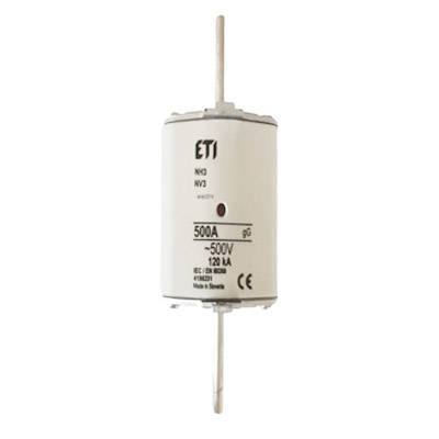 ETI Wkładka topikowa przemysłowa zwłoczna KOMBI NH3C gG 400A/500V 004186224