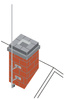 AN-KOM Iglica kominowa fi 10 , L=1000 mm AN-90A/OG/