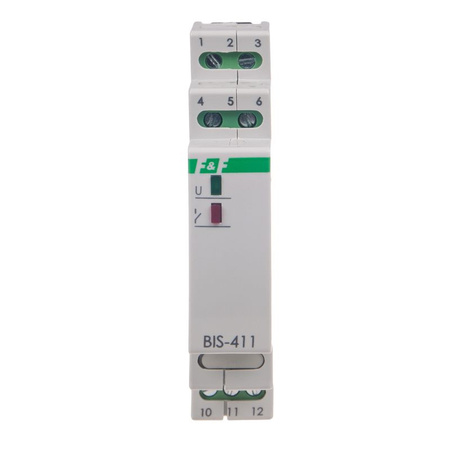 Przekaźnik bistabilny BIS-411, montaż na szynie DIN BIS-411