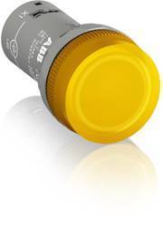 ABB Lampka kontrolna z diodą LED fi=22mm CL2-523Y;  U=230V AC; Żółta 1SFA619403R5233