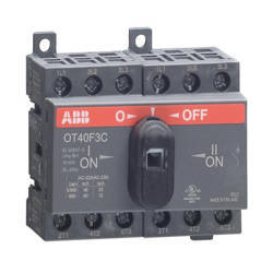 ABB Przełącznik zasilania 1-0-2  ABB OT 40 F3C  1SCA104913R1001