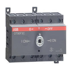 ABB Przełącznik zasilania 1-0-2  ABB OT 80 F3C  1SCA105402R1001