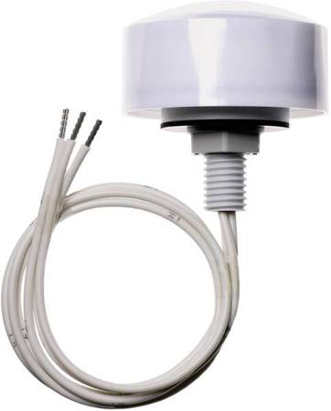 FINDER Wyłącznik zmierzchowy, 1 zestyk zwierny (1Z 16A), montaż na obudowie lampy, 10 lx, IP 54