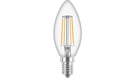 PHILIPS Żarówka LED CorePro candle 5,5W/827 odpowiednik 40W 470lm 2700K ciepła biała E14 Clear